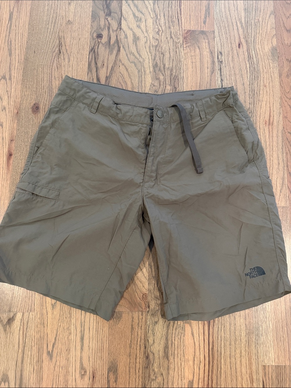 The North Face Olive Hybrid Hiking Shorts